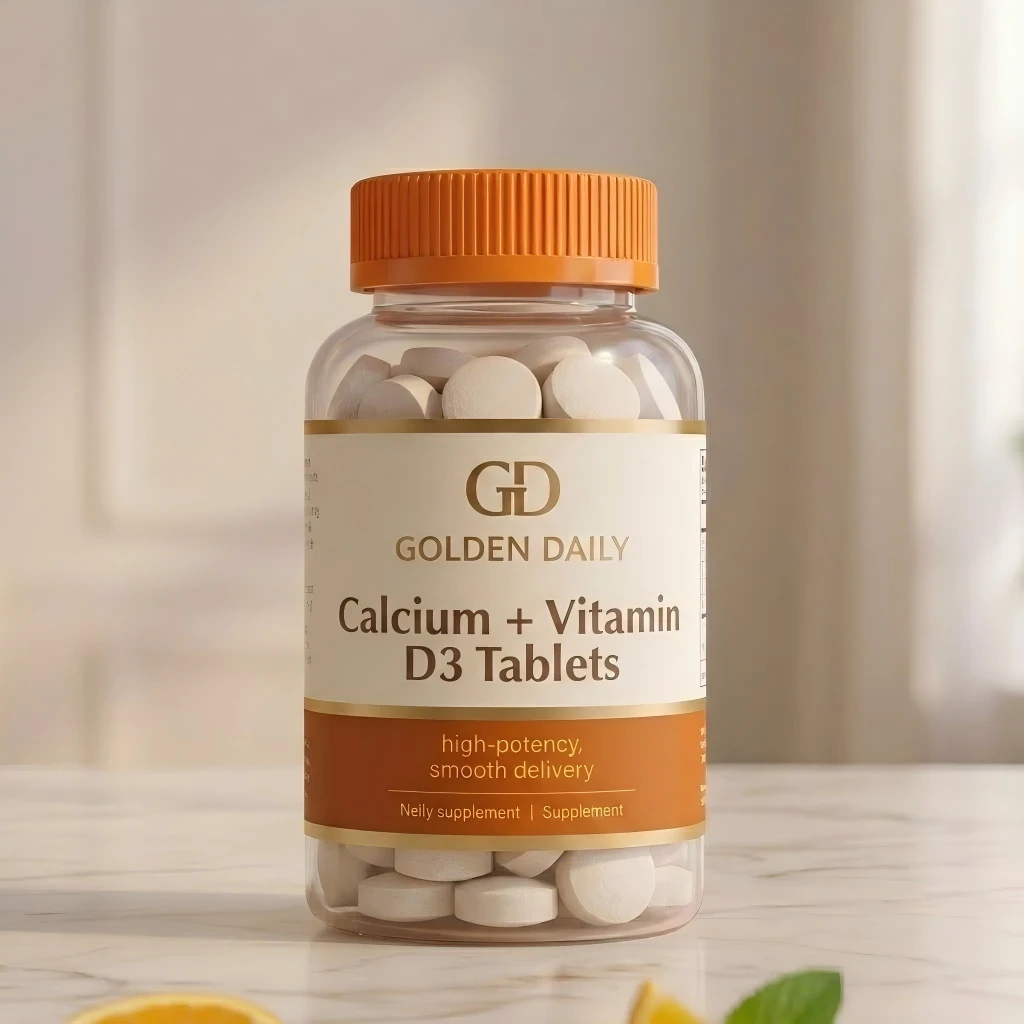 Calcium + Vitamin D3 Tablets bottle