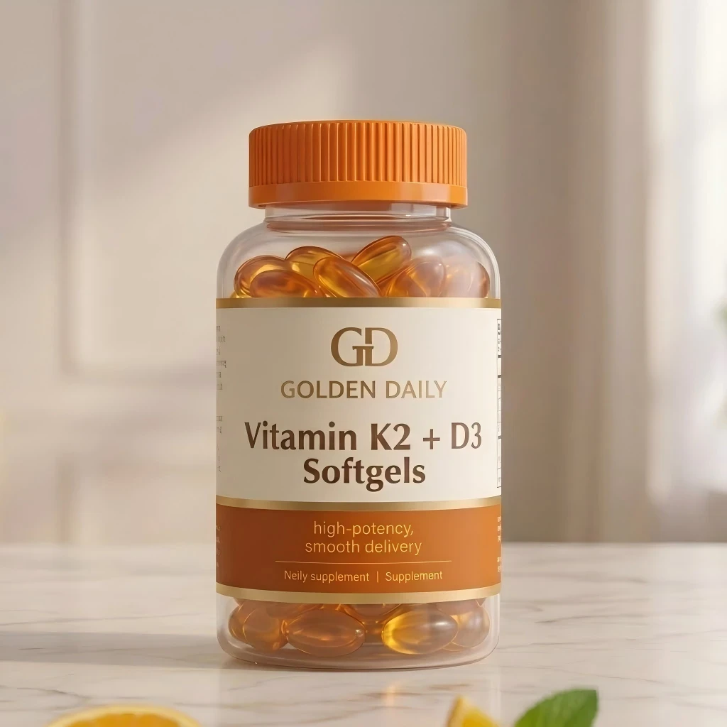 Vitamin K2 + D3 Softgels bottle