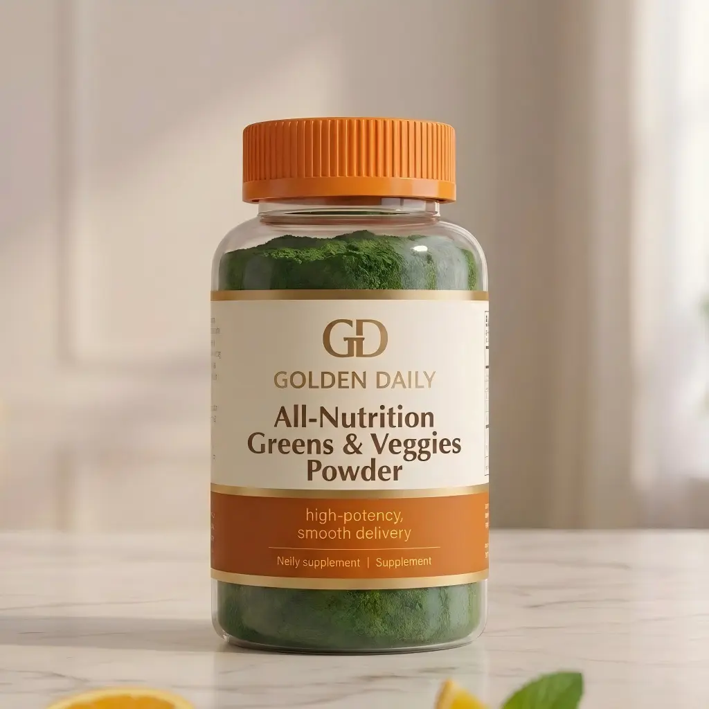 All-Nutrition Greens & Veggies Powder container