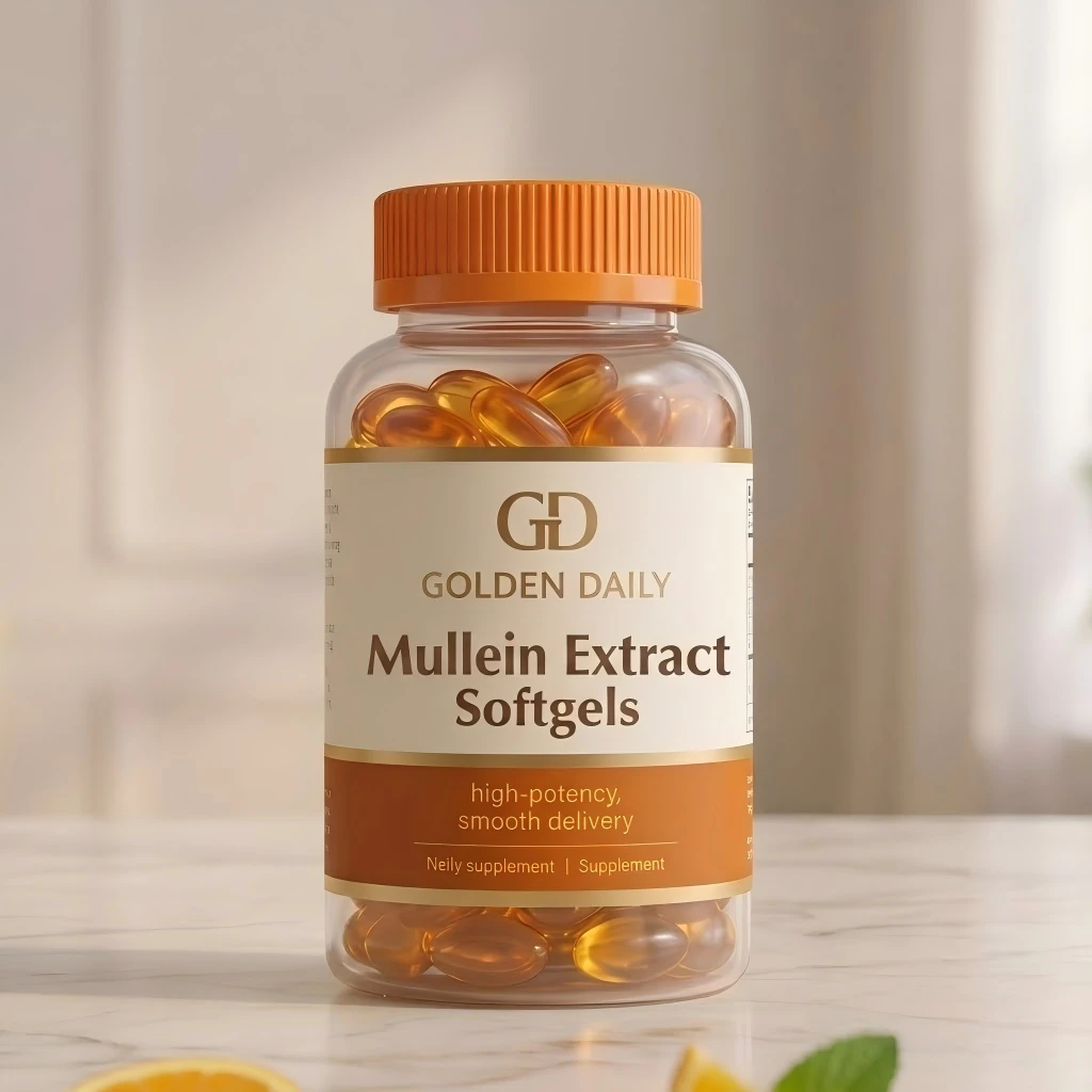 Mullein Extract Softgels bottle